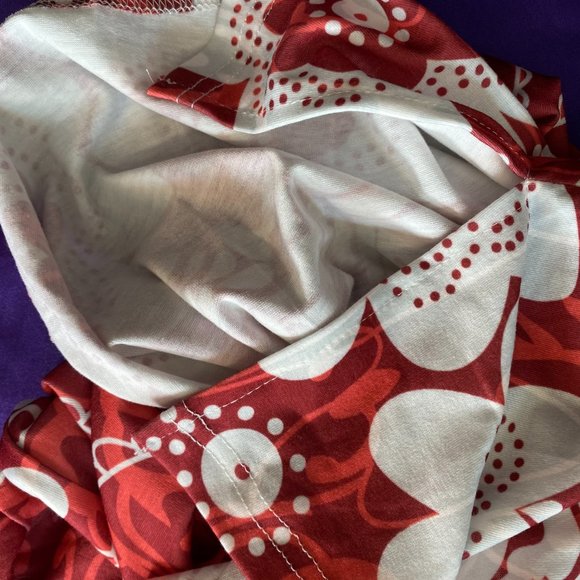 NWOT๐Tunic -- Asymmetrical Short Dress Polka Dots - Picture 14 of 15